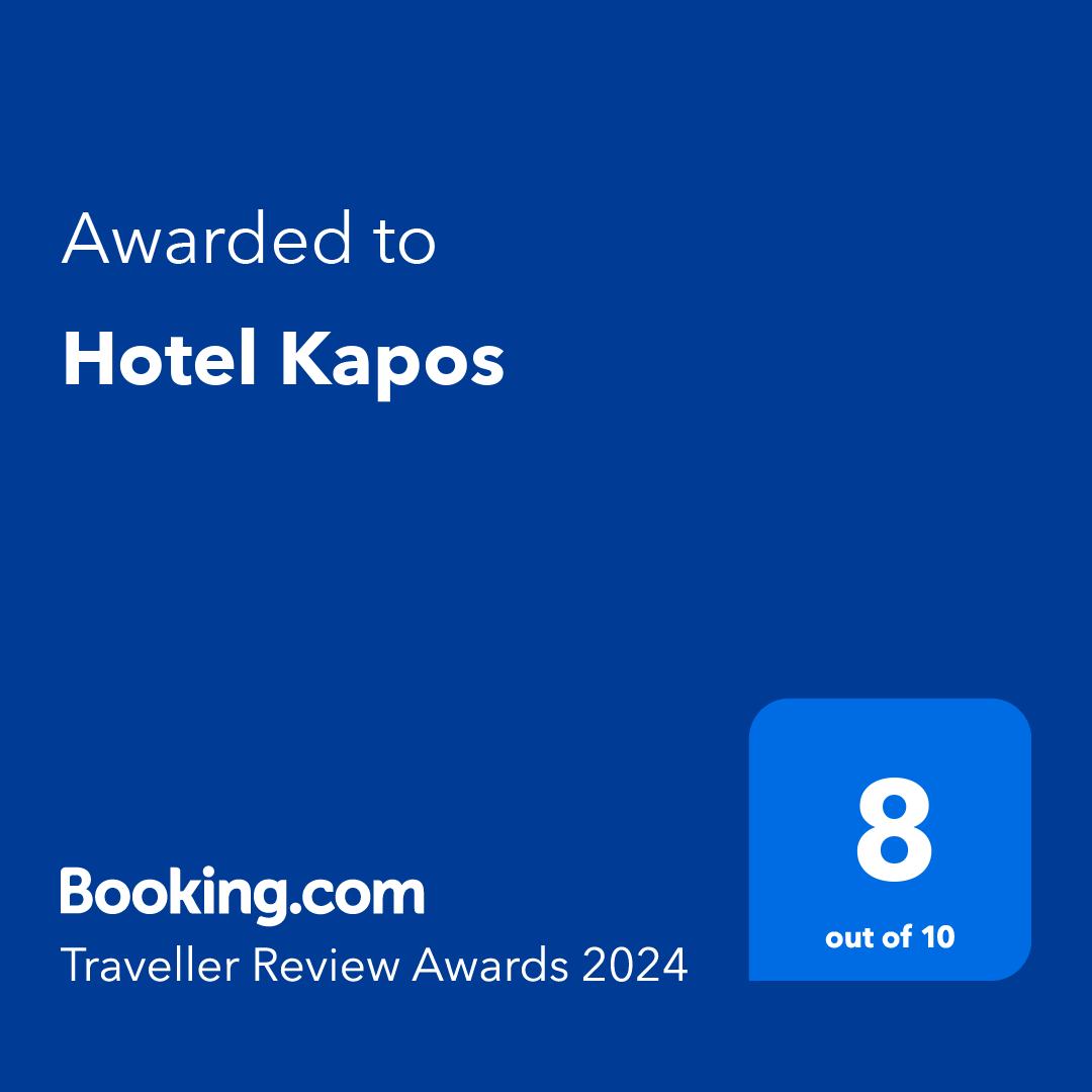 A Kapos Hotel Traveller Review Awards 2024 díjban részesült a Booking.com szállásközvetítő portáltól.